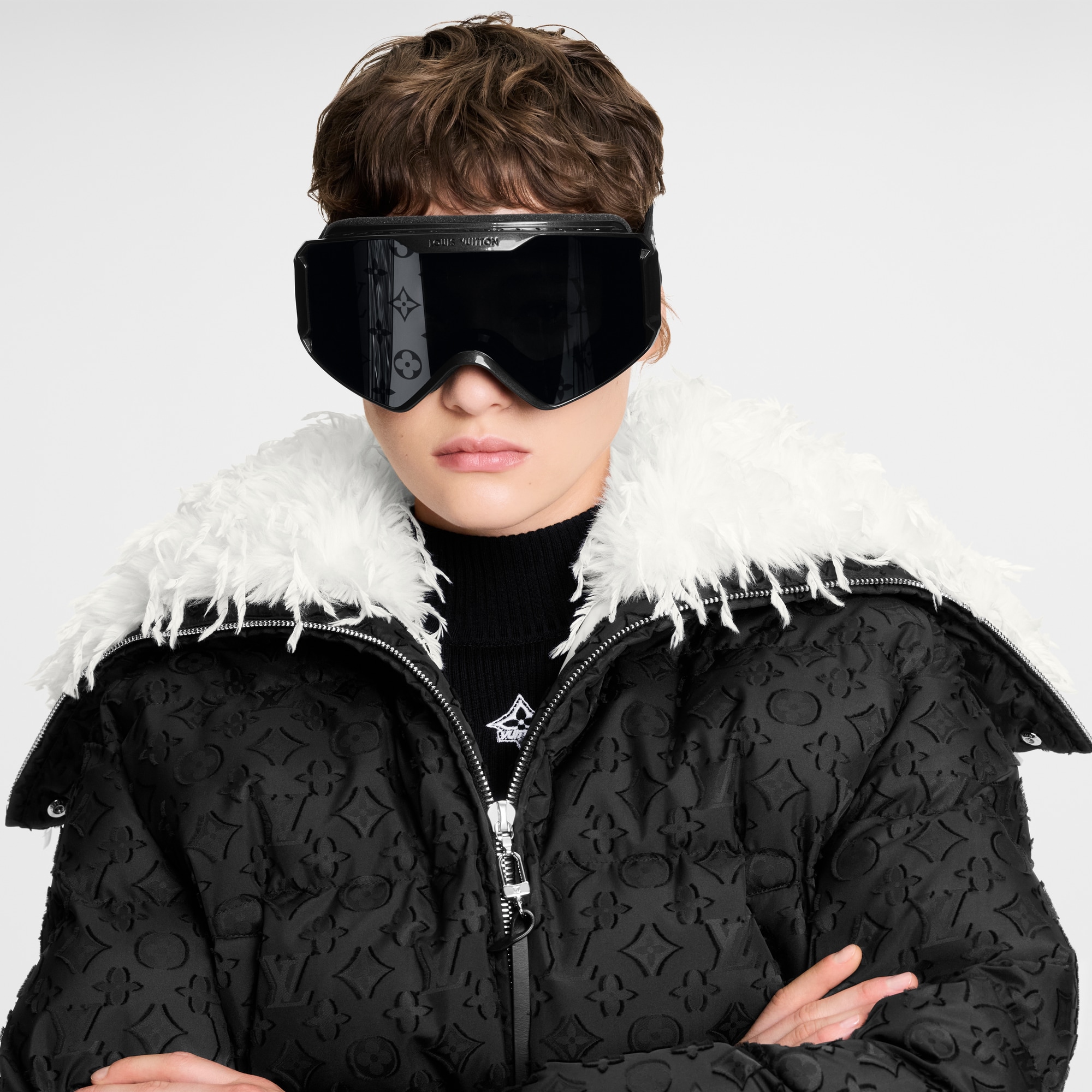 LOUIS VUITTON スノーアイウェア Óculos Máscara LV Snow com Degradé S00 - Acessórios | LOUIS VUITTON ®